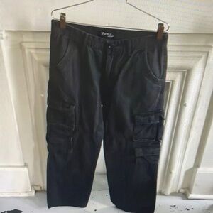 Women's Black Cargo Pants